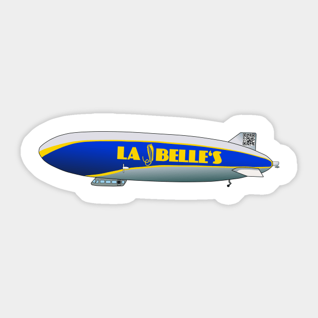 Blimp Sticker by LaBelle's Barber Parlor